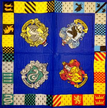 BF-242 Bekannte Figuren - 3-lagig - Hallmark - Warner Bros. - Harry Potter - CS